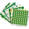 Precio FijoCompra Directa Transfronteriza 12 Hojas/Paquete St. Día de San Patricio Material Recorte de Papel Festival Irlandés Fondo DIY Papel