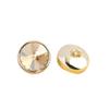 Botón de cristal de metal de color Diamante para camisa de mujer camisa suéter vestido suéter botones decorativos