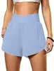 Shorts esportivos de verão mais vendidos para mulheres, novo modelo cruzado na cintura para fitness, corrida e esportes, calça casual respirável de secagem rápida para atividades ao ar livre