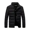 Chaqueta deportiva de algodón gruesa de comercio exterior para otoño e invierno para hombre, cárdigan con cuello mao, abrigo de algodón para exteriores, ropa exterior casual, ropa de algodón cálida al por mayor