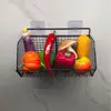 Caja de Almacenamiento para Ajo y Jengibre de Cocina, Estante de Almacenamiento para Cebolla, Jengibre y Ajo, Estante de Pared, Almacenamiento de Ajo y Jengibre para Condimentos de Escritorio