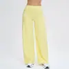 Pantalones Casuales de Pierna Ancha, Adelgazantes, Levanta Glúteos, de Tela Cepillada, Transfronterizos, para Correr al Aire Libre, Deportes, para Mujer 5529