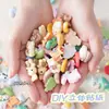 Adesivos Estéreo 3D DIY Cola de Creme de Resina Adesivos de Cartão para Brinquedo de Crianças Meninas Adesivos para Capa de Celular Adesivos para Decoração de Caderno