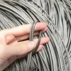 Tejido Fabricación Reparación Muebles Sillas Mesas de Café Cestas de Almacenamiento Materiales DIY Tiras de Plástico Imitación Ratán Tiras Adhesivas Ratán Redondo