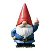 Figurillas de gnomos de resina exclusivas transfronterizas, perfectas como regalos para las fiestas del Día de la Independencia, y un popular superventas de Amazon para decoración de jardín