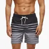 Calções de Praia Masculinos Transfronteiriços Estampados 3D Tamanho Grande Secagem Rápida Calções de Natação Série Frutas Flamingo Calções de Praia