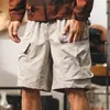 Nuevos Pantalones Cortos de Trabajo para Hombre Verano 2026, Corte Holgado, Secado Rápido, Pantalones de Cinco Bolsillos, Cordón Casual para Exteriores, Pantalones Modernos con Múltiples Bolsillos