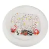 Pulsera Navideña Linda de Dibujos Animados Joyería de Perlas para Niños Regalo Festivo para Niñas Estilo Muñeco de Nieve Árbol de Navidad Campana