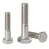 Fabricante de Origen Tiene en Stock Tornillos de Acero Inoxidable 304 de Cabeza Hexagonal Exterior con Rosca Parcial M6-M24 Din931 Norma Alemana