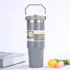 Copo de Gelo Portátil de 30oz, Copo para Carro, Copo de Café para Carro, Copo Térmico de Dupla Camada em Aço Inoxidável 304, Copo Portátil para Carro