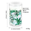 Lantejoulas Luminosas Personalizadas para Unhas Pó Glitter Joias para Nail Art de Natal Adesivos para Nail Art Lantejoulas de 24 Cores