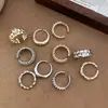 Anillo de diseño nicho de lujo ligero con circón para mujer, sensación vintage de alta gama para verano, nuevo modelo 2026 anillo abierto para dedo índice