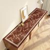 Mantel largo estilo americano para mueble de TV, protector de mesa, ligero, de lujo, de alta gama, para aparador y escritorio