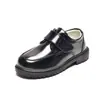 Zapatos de piel para niños zapato escolar para niños zapatos de piel Negro Kidsren's Performance Campus