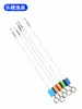Suministros de Pesca Incluyen Anzuelos Giratorios para Anguilas, Anzuelos Largos para Peces, Set de Accesorios para Caña de Cebo, Caña de Cebo con Cascabel, Anzuelos para Anguilas