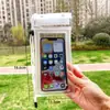 Bolsa Impermeable para Teléfono Móvil con Pantalla Táctil, Natación, Parque Acuático, Fotografía en la Costa, Bolsa Sellada, Estuche Impermeable con Airbag para Buceo y Rafting