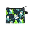 Bolsas de Natal Transfronteiriças Bolsas de Natal Novo Estilo Mini Carteira de Moedas Infantil Desenho Animado Cartão com Estampa Fofa