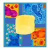 Alfombrilla para mesa de mahjong de estilo americano más vendida, hecha de tela Jiaji, impermeable, con base de goma, antideslizante, reductora de ruido, resistente al desgaste, adecuada para entretenimiento en casa