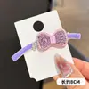 Nuevo pasador de pelo con lazo de diamantes de imitación coreano, pinza lateral, dulce accesorio para el cabello para mujer, pasador de pelo nuevo, compacto y exquisito