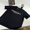 Camiseta de Algodón Suelta Estilo Americano con Letras de Silicona para Pareja, Manga Corta, Cuello Redondo, Esenciales de Verano, Top de Marca Trendy Niebla