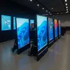[Certificación Ip65] Pantalla Electrónica Publicitaria para Exteriores de 32-55 pulgadas, Plegable Alimentada por Batería 4K de Alta Definición