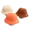 Novo Estilo Chapéu de Pescador para Bebê Cruzamento Primavera e Outono Proteção Solar Chapéu de Bebê Cor Doce Moda Protetor Solar Tendência Chapéu Infantil Atacado
