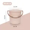 Balde de Urina Doméstico Quarto Urinol Cuspidor Antiodor com Tampa Vaso Sanitário para Adultos Mulheres Idosos Balde