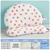 Almohada de Silicona para Bebés y Niños Pequeños, Transpirable y Lavable, Almohada Especial de Silicona para la Columna Cervical para Guardería, Almohada de Silicona para Protección de la Columna Vertebral Infantil
