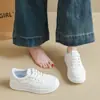 Nuevas Zapatillas Blancas de Primavera 2026 para Mujer, Estilo Coreano Ins Casual Deportivas Versátiles para Estudiantes, Estilo Calle 26803