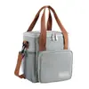 Bolsa de Almuerzo Temu Lonchera Bolsa Térmica con Hielo Capa Única/Doble Bolsa de Almuerzo a Prueba de Fugas Portátil Bolsa Térmica Bento