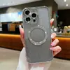Funda Magnética con Purpurina de Diamante Xingyao para Teléfono Adecuada para Apple 15promax Tendencia 15 Película para Lente 14 Personalidad 11