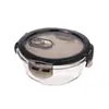 Contenedor Redondo de Vidrio para Alimentos de 350 ml