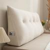 Cojín triangular extraíble y lavable para la cabecera de la cama, respaldo grande, protección de cintura, tatami suave, bolsa de cama