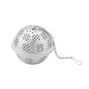 Cadena de Acero Inoxidable con Bola para Té y Gancho para Marinar, Té, Sopa, Estofado, Hot Pot, Decocción de Hierbas, Pelota de Tenis de Aislamiento