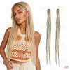 Comercio exterior transfronterizo pelucas de fieltro estilo rastas para danza callejera reggae jamaicana, extensiones de cabello de rastas hechas a mano [procesamiento personalizado]