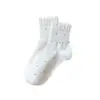 Calcetines Cortos de Algodón de Xinjiang con Lunares y Encaje, Estilo Ballet, Cómodos y No Apretados, para Mujer, Primavera y Verano 2026, Venta al por Mayor
