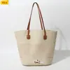 Bolsas de Paja de Gran Capacidad para Vacaciones en la Playa, Varios Estilos de Bolsas de Paja Disponibles en Stock para Envío Directo