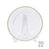 Plato de Vidrio con Perlas Doradas Creativo para el Hogar Grande Plateado con Puntos de Perlas Resistente al Calor Plato para Frutas Salvamanteles con Perlas Vajilla Plato al por Mayor