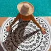 Toalla de Playa de Microfibra con Borlas Estampado Digital, Toalla para Vacaciones en la Playa, Piscina, Natación, Toalla de Playa, Personalizable