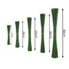 Alambre floral con recubrimiento verde de 2 mm No. 2 accesorios DIY de 40 cm para flores de jabón, rosas, flores artificiales