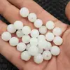 Joias Contas Soltas Jade Branco Imitação Contas Redondas Jade Hetian Imitação Pulseira Colar Pulseira de Contas Trançadas Contas de Cauda Acessórios Contas Contas para Cortina de Porta