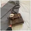 Mochila Retro Estilo Coreano Ins 2026 para Mulheres, Bolsa de Ombro com Textura Fashion de Nicho, Mochila Casual para o Dia a Dia