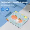 Alfombrilla de ratón de dibujos animados de comercio exterior transfronterizo, superventas, alfombrilla pequeña para mesa, borde engrosado, alfombrilla para teclado, antideslizante creativa, personalizada con imágenes