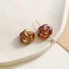 Mini capullos de rosa mágicos transparentes con cuentas, accesorios de cristal para bricolaje, pendientes, horquillas, fundas para teléfono móvil, material al por mayor
