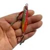 Isca Plana Flutuante para Cavala, Isca de Chapa de Ferro, Isca Artificial, Isca Artificial para Pesca de Cavala, Isca de Chapa de Ferro com Anzol Duplo, Lançamento Ultra-Longo