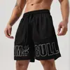 Pantalones Cortos de Malla, Pantalones Cortos Deportivos, Pantalones de Tres Cuartos para Hombre, Secado Rápido, Transpirables, Elásticos, Fitness Muscular, Entrenamiento de Perros, Tendencia para Correr