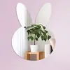 Pegatinas de Pared de Espejo Estéreo de Dibujos Animados Acrílicas Transfronterizas para el Hogar, Habitación de Niños, Dormitorio, Auto-adhesivas, Espejo Suave, Espejo de Baño