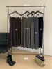 Hers Tiro Alto Dulce Otoño 2026 Estilo Coreano Sencillo Versátil Adelgazante Ceñidor de Cintura Punto Pantalones Casuales 66932