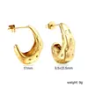 Pendientes de Acero Inoxidable con Forma de Lazo para Mujer, Best-Selling Transfronterizo de Amazon, Joyería de Pendientes con Lazo de Lujo Ligero y Temperamento Exquisito