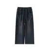 Fábrica de Ropa Infantil Xiaofei Pantalones para Niñas Otoño Nuevo Estilo Jeans de Pierna Recta para Niños Medianos a Grandes Pantalones Largos de Moda para Niños